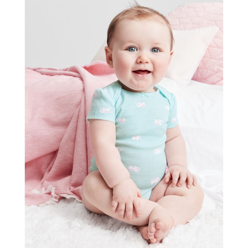 Set 5 bodysuit tay ngắn Car-tờ Auth Từ Mỹ (17635410)
