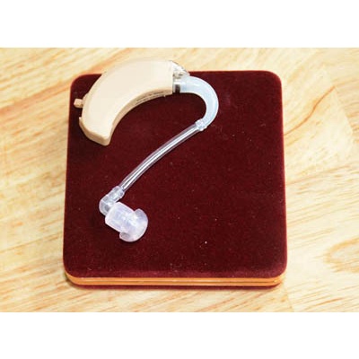 Máy trợ thính vành tai không dây Omron Rionet HB 23P. Bộ khuyếch đại âm thanh cho người già Chính hãng Nhật Bản.