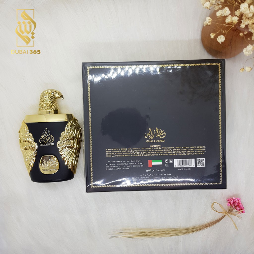 Nước Hoa Dubai Đại Bàng Ghala Zayed Luxury Gold Dành Cho Nam - 100ml | Thế Giới Skin Care