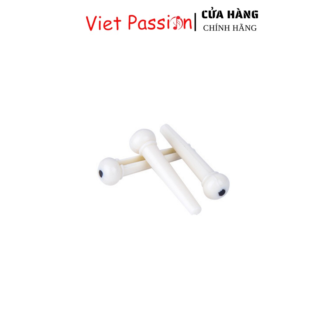 Chốt đàn nhựa cao cấp dành cho đàn guitar acoustic 1 chiếc Viet Passion