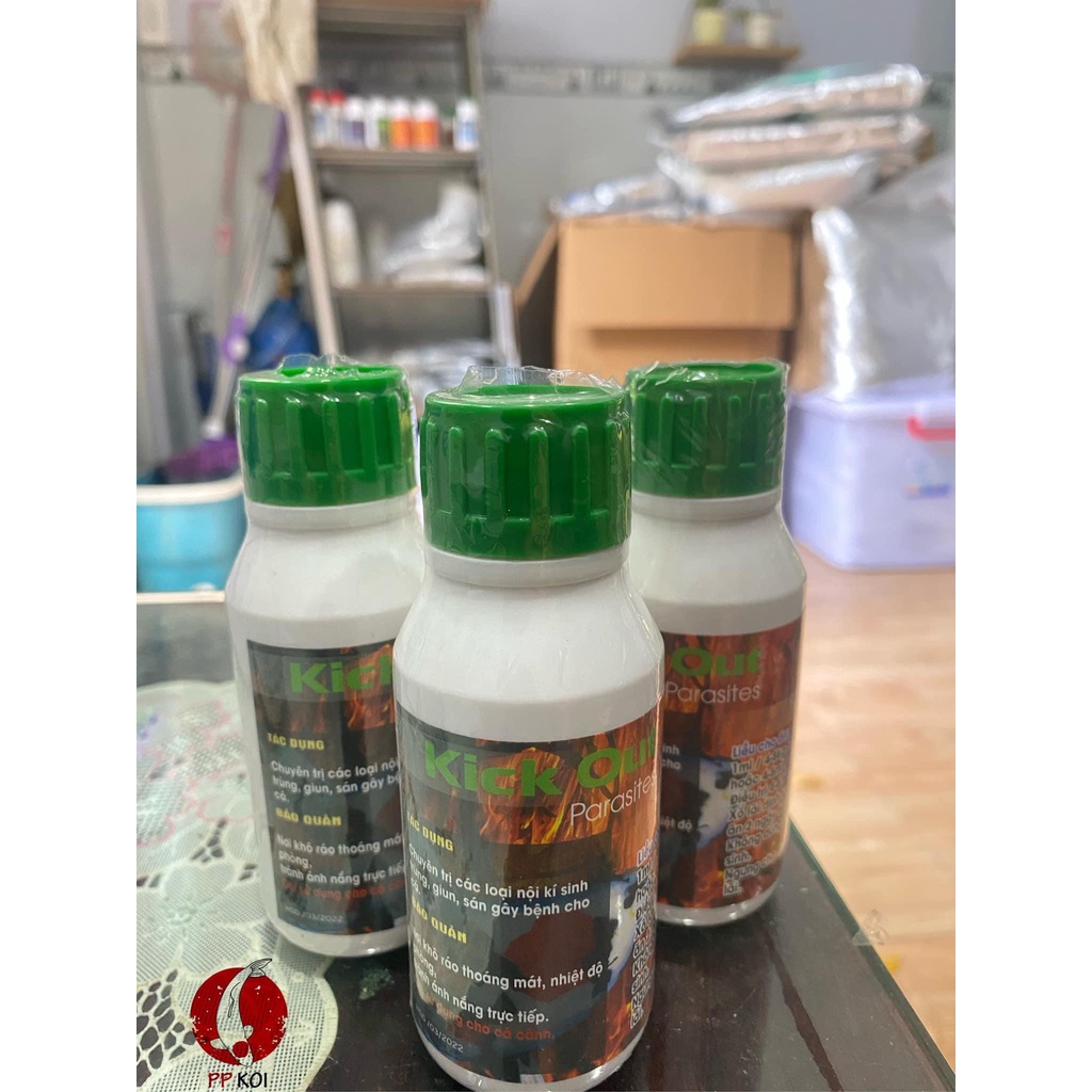 Xổ lải Kick Out dùng cho cá Koi, cá Vàng, cá Rồng và các loại cá cảnh