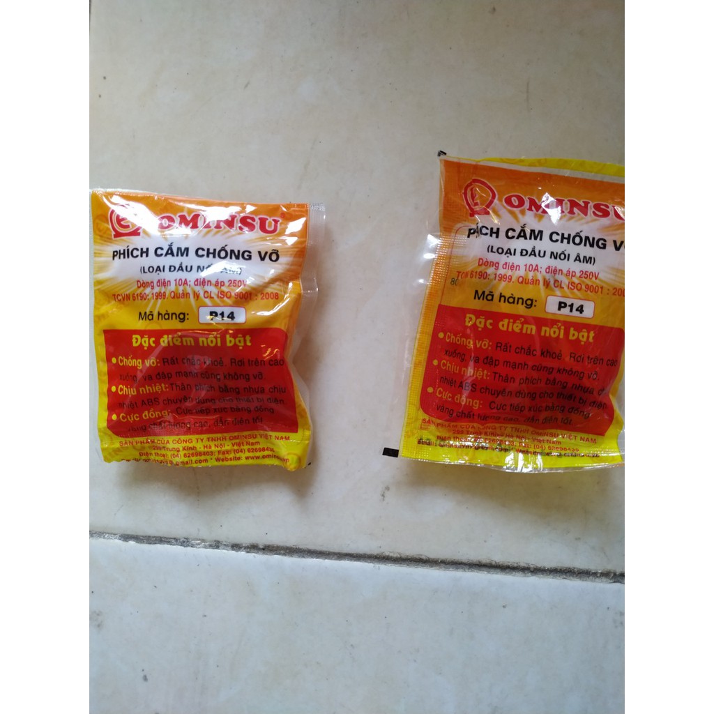 Phích nối âm Ekit - Ominsu chịu tải cao