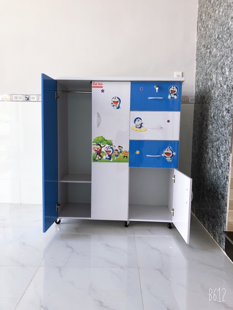 Tủ quần áo trẻ em - tặng 1 hình dán ngộ nghĩnh | BigBuy360 - bigbuy360.vn