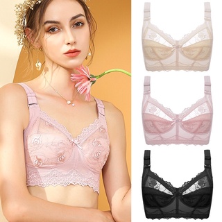  Áo Ngực Bigsize Không Gọng Không Đệm Mút Bản Lưng To Che Khuyết Điểm Mỡ Lưng Nách 
