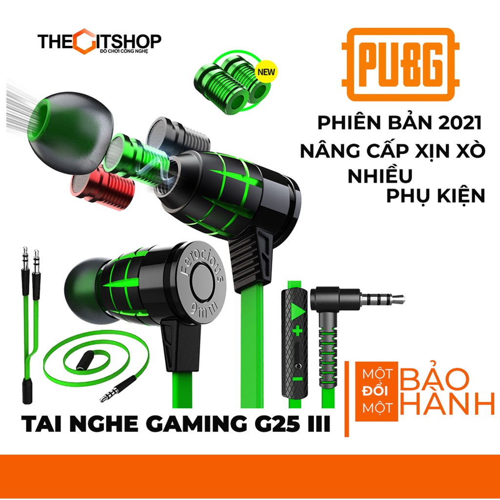 [Bản 2021] Tai nghe chuyên game Plextone G25 - Chính Hãng - Tai nghe chơi PUBG G20