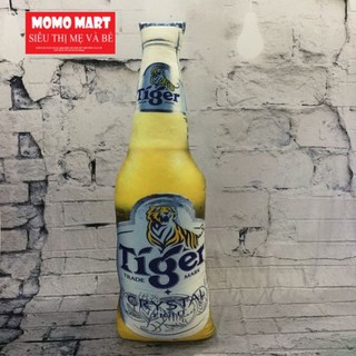 [FREESHIP] Gối ôm 3D Tiger bạc_vàng Chai dài 40cm_gấu bông cao cấp giá rẻ, quà tặng độc đáo cho bé  _gấu bông rẻ đẹp