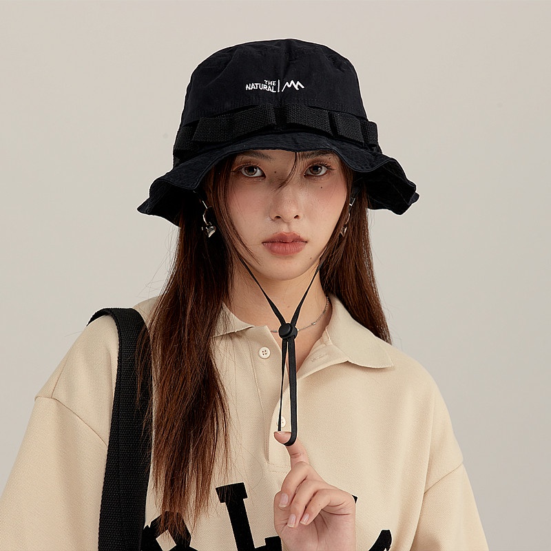 Nón Tai Bèo Vải Mỏng Nhanh Khô Thoáng Khí Phong Cách Nhật Bản Cho Nam Nữ