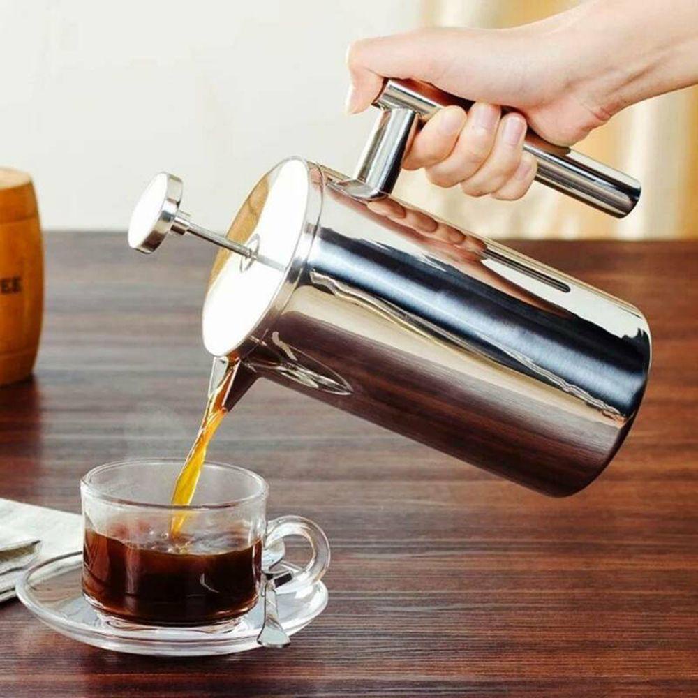 Ấm Pha Cà Phê 3 Cấp Độ Bằng Thép Không Gỉ 304