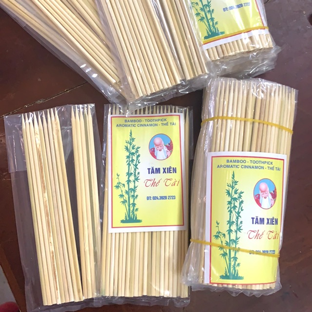 Tăm Xiên Thế Tài 1 Gói