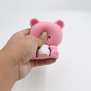 Đồ chơi gấu Squishy mini dễ thương cho bé