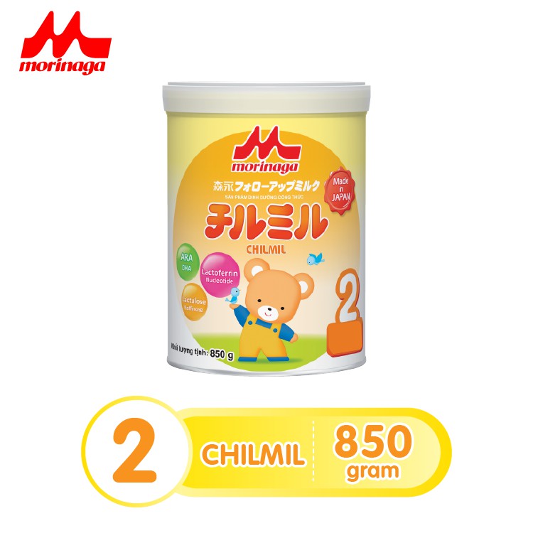 Sữa bột Morinaga CHIMIL Số 2 850g[Hàng còn nguyên đai]