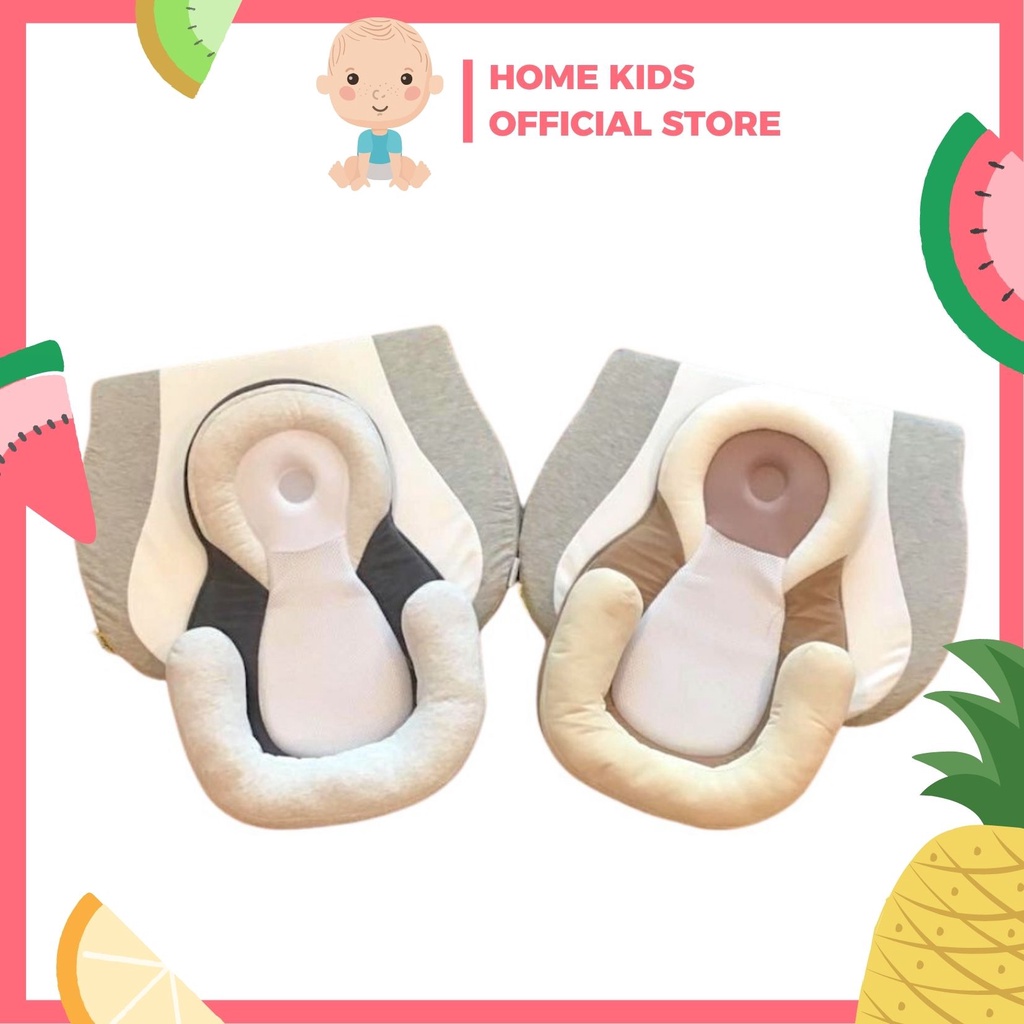 Combo Gối Chống Trào và Đệm Ngủ Đúng Tư Thế Cho Bé