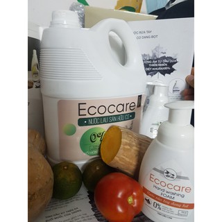 Nước lau sàn Ecocare Sả chanh 4l, sạch sàn , đuổi muỗi, không trơn trượt