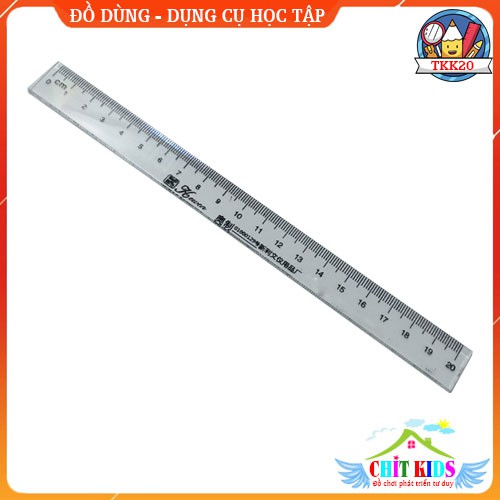 Thước kẻ học sinh  20cm cứng