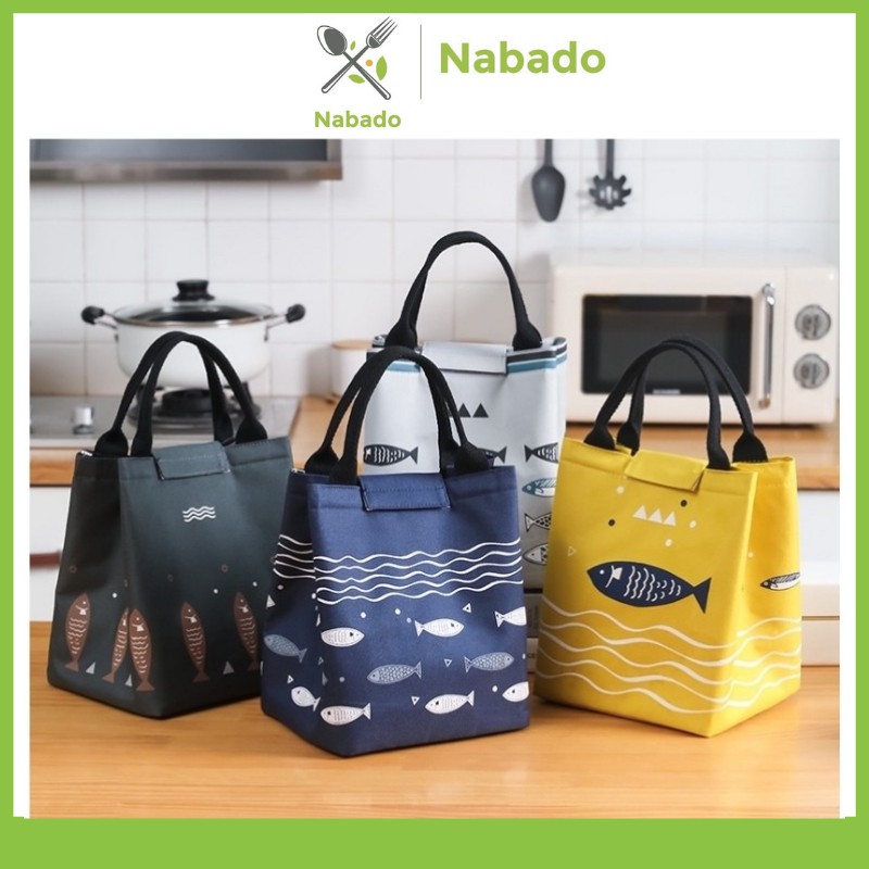 Túi Đựng Cơm Văn Phòng Giữ Nhiệt Đa Năng Hình Cá Chống Thấm Cao Cấp Giữ Nhiệt Tốt Cao Cấp