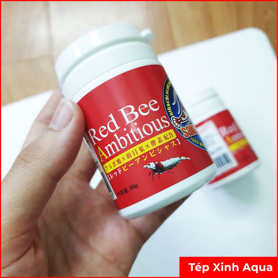 Thức ăn tép cảnh cao cấp BENIBACHI RED BEE AMBITIOUS giàu đạm và dinh dưỡng [Tép Xinh Aqua]