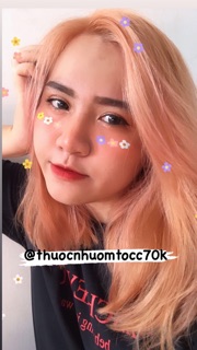 [CẦN TẨY] Thuốc nhuộm màu MILKY LAVENDER ( tặng trợ dưỡng+ găng tay)