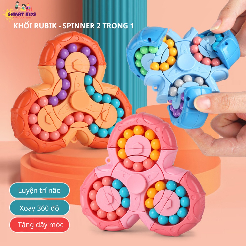 Khối Rubik – Spinner Xoay 360 Độ, Đồ Chơi Giáo Dục Phát Triển Trí Não Cho Mọi Lứa Tuổi