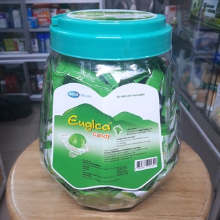 Kẹo Eugica Candy ngậm thảo dược lọ 400viên