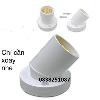 2 Đui đèn tiêu chuẩn gắn tường E27