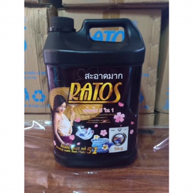 NƯỚC GIẶT RATOS 5IN1 HƯƠNG HOA CAO CẤP