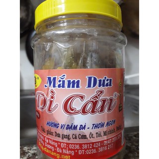 mắm dưa dì cẩn 500gr
