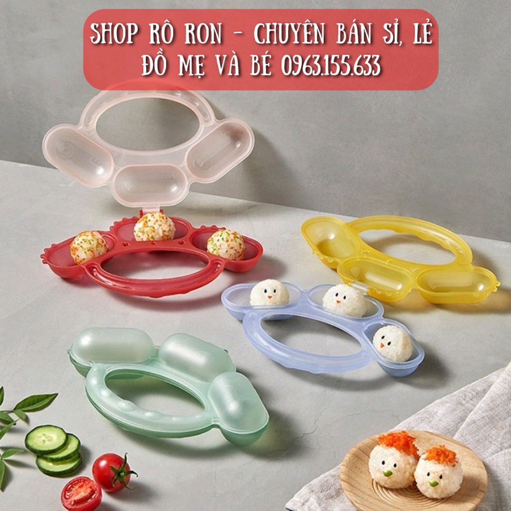 Khuôn lắc cơm AAG viên tròn - Khuôn bento làm đồ ăn dặm cho bé - Shop Rô Ron