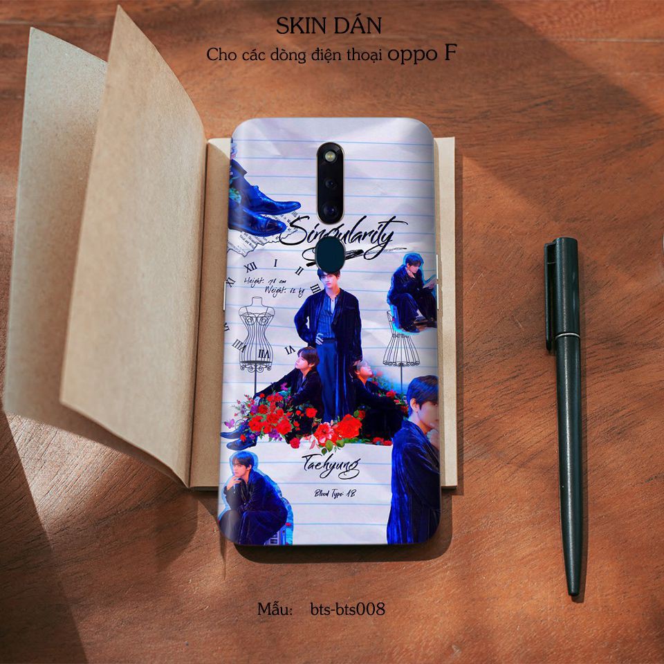 Skin dán cho các dòng điện thoại Oppo Neo 5 - Neo 7 - R5 - R7  in hình BTS cực đẹp