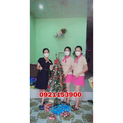 Đầm xuông SPA màu đen nơ vàng