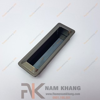 Tay nắm âm tủ màu xám NK301-96D (Màu xám bạc)
