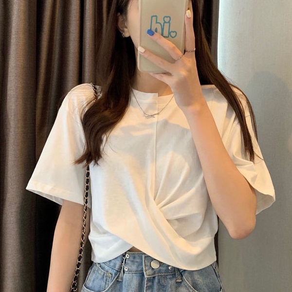 Áo thun nữ NgắN Tay DáNg RộNg ThờI Trang Cho JL-TX-12