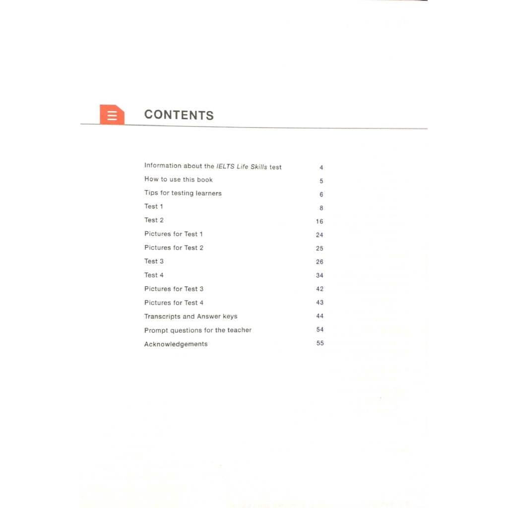 Sách - IELTS Life Skills Official Cam Test Practice A1 SB with Answers