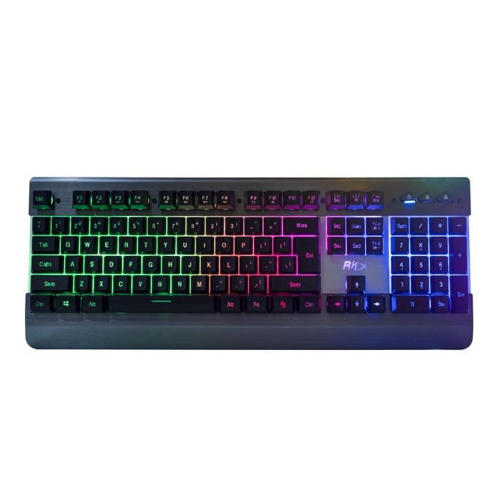 Bàn phím giả cơ HP K300 RK 911M chơi game cực đã led RGB