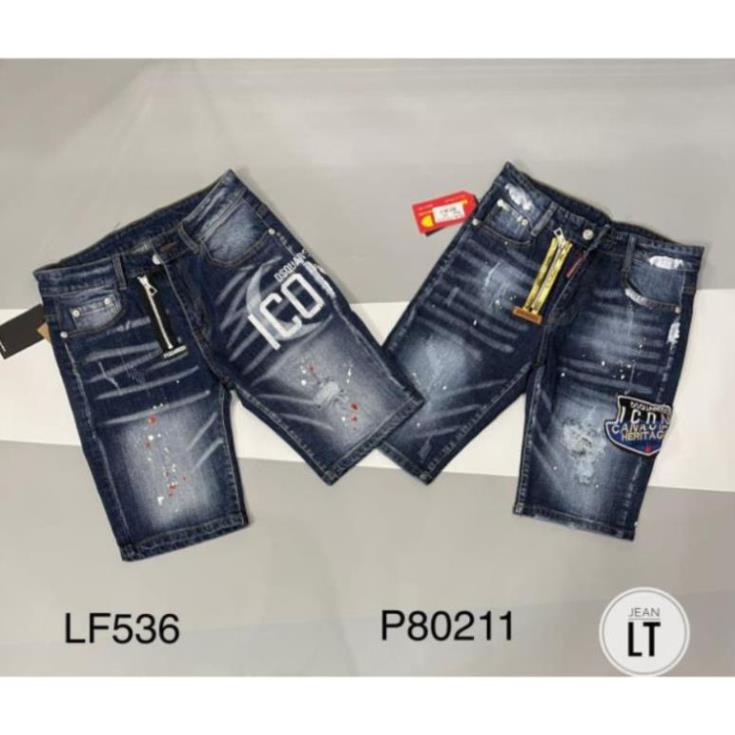 quần jean nam DSQ ngố khoá lệch -Quần jen nam icon ngắn đẹp 2022 New ! # ! !