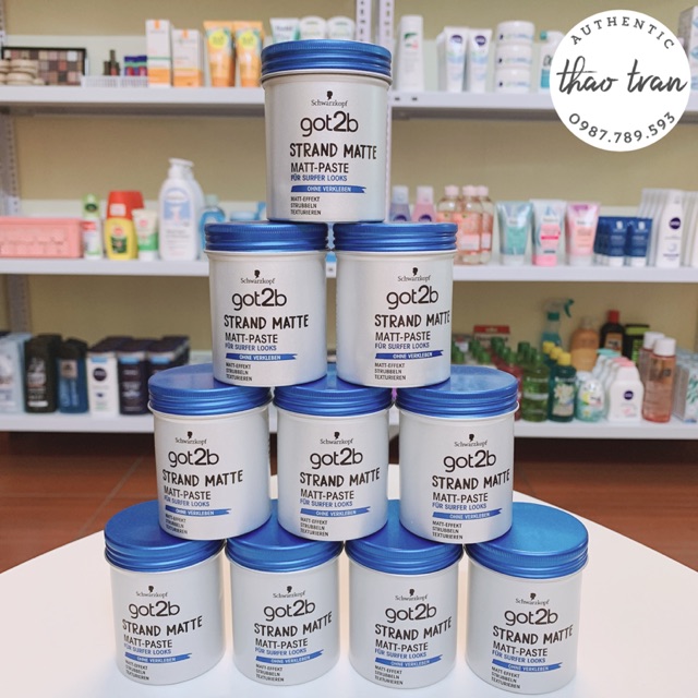 Sáp Vuốt Tóc Got2b Strand Matte - 100ml