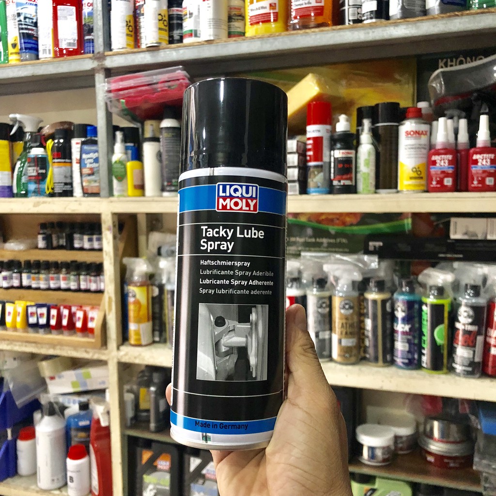 Mỡ bò bôi trơn chịu nhiệt dạng lỏng Liqui Moly Tacky Lube-Spray 2518 400ml