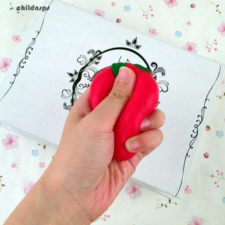 (có sẵn) (bán rẻ) squishy QUẢ DÂU TÂY TO
