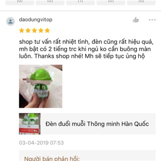 Tinh dầu đèn đuổi muỗi, kiến, mối Hàn Quốc- mẫu 2019
