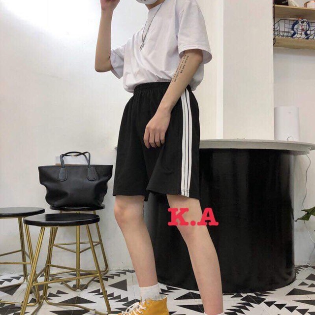 [FREESHIP ĐƠN TỪ 50K] Quần đùi nữ ba sọc KAN0619