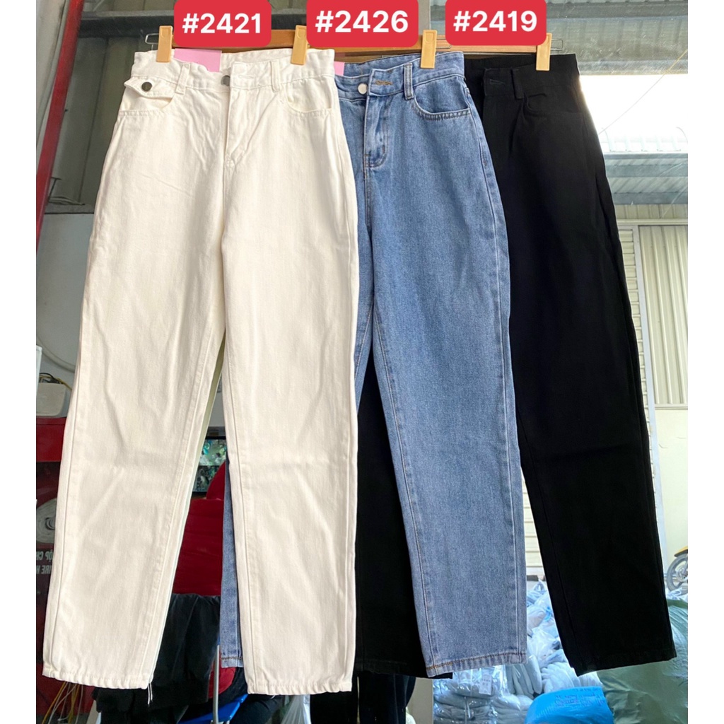 Quần jean baggy túi nắp SV268