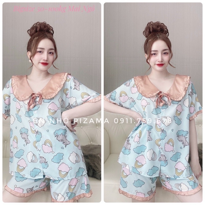 Bigsize Đùi Lụa 50-100kg Pijama