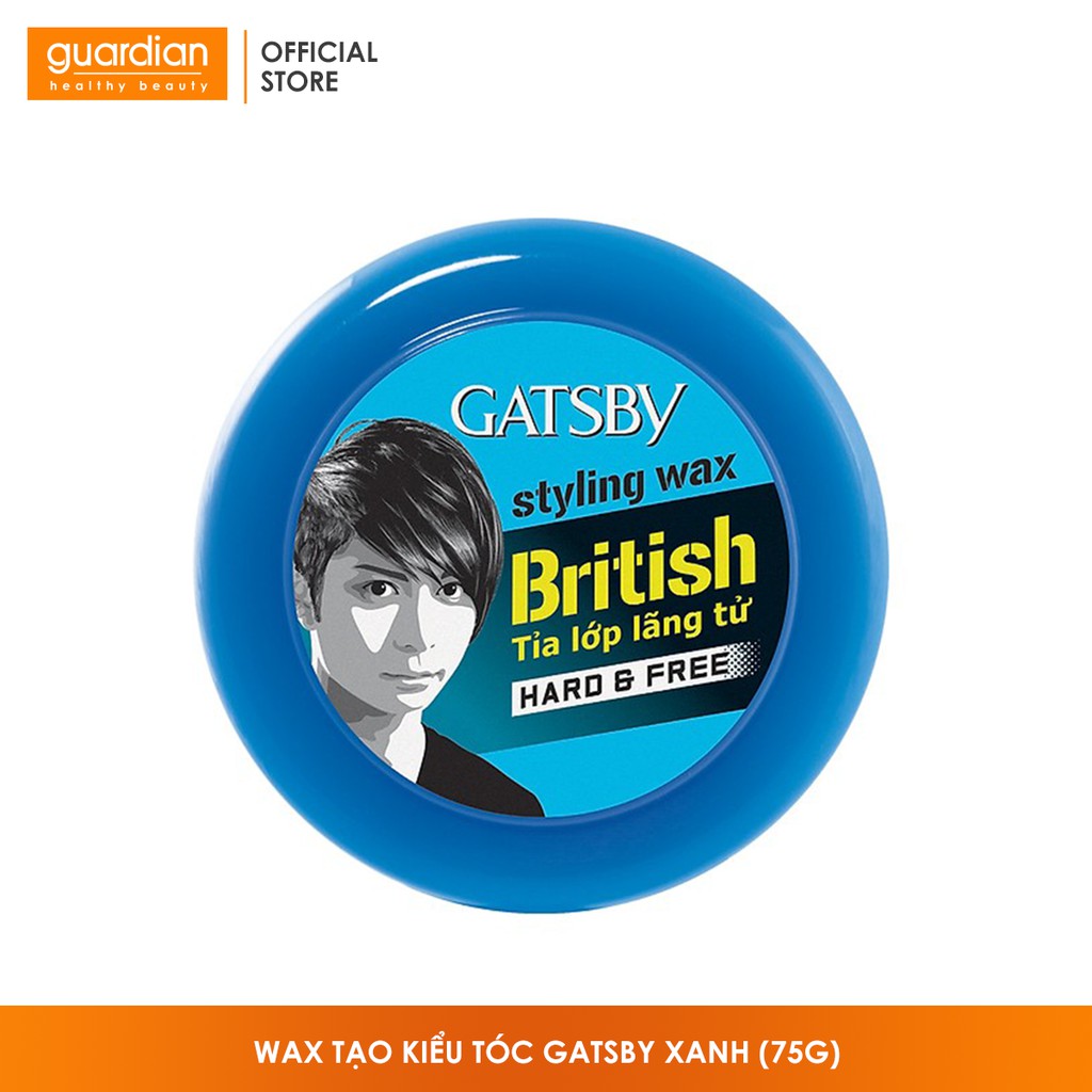 Wax Tạo Kiểu Tóc Gatsby Xanh (75g)