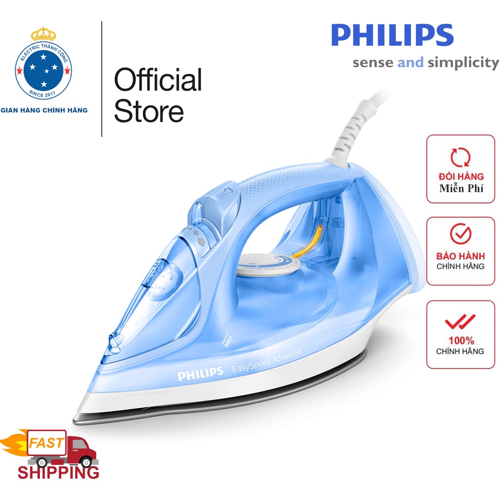 Bàn ủi hơi nước cao cấp Philips GC2676