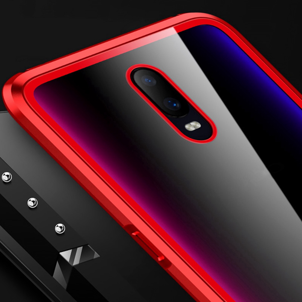 Ốp điện thoại kính cường lực có nam châm 2 mặt cho OPPO F11 Pro R17 K3