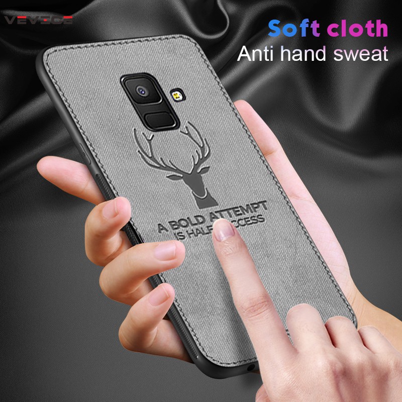 Ốp điện thoại hình nai cho điện thoại Samsung Galaxy A8 A6 Plus j4 j6 Plus 2018 J3 J5 J7 Pro | BigBuy360 - bigbuy360.vn