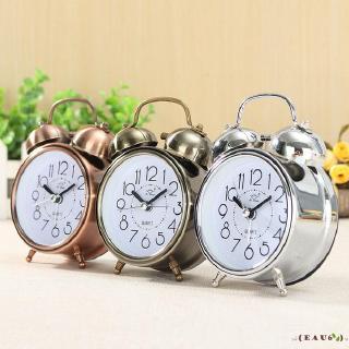 Đồng Hồ Báo Thức 2 Chuông Kim Loại Cổ Điển