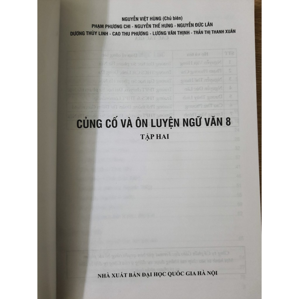 Sách - Củng cố và Ôn luyện Ngữ Văn 8 Tập 2