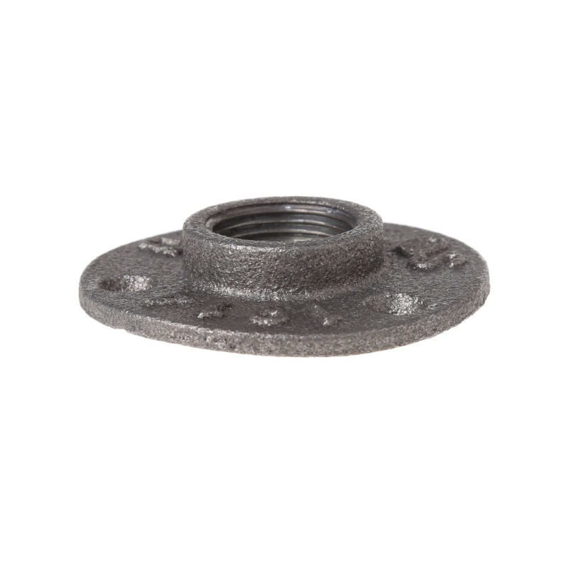 Giá Đỡ Ống Nước 3 / 4 &quot;Bằng Sắt Màu Đen Gắn Tường Tiện Dụng