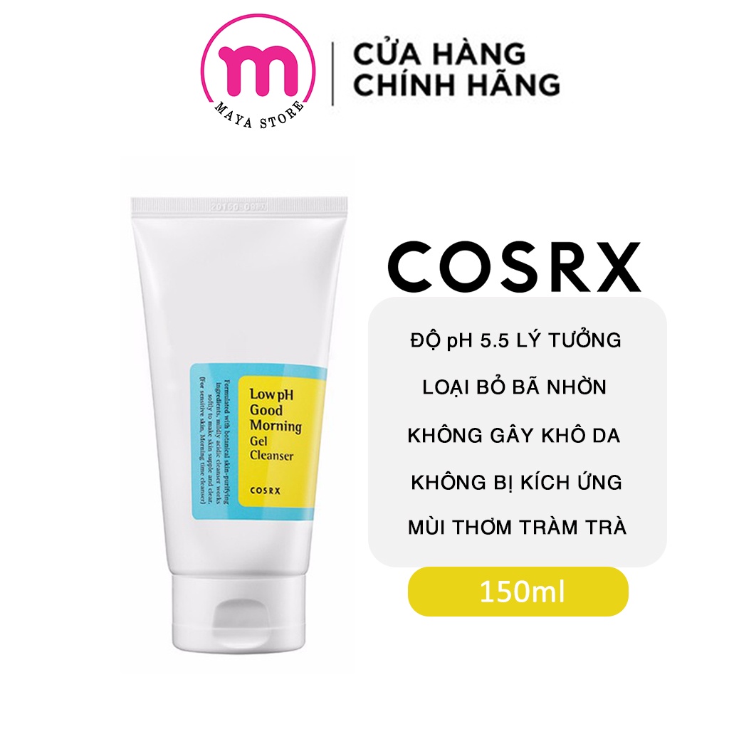 Sữa rửa mặt Cosrx Low Ph Good Morning 150ml