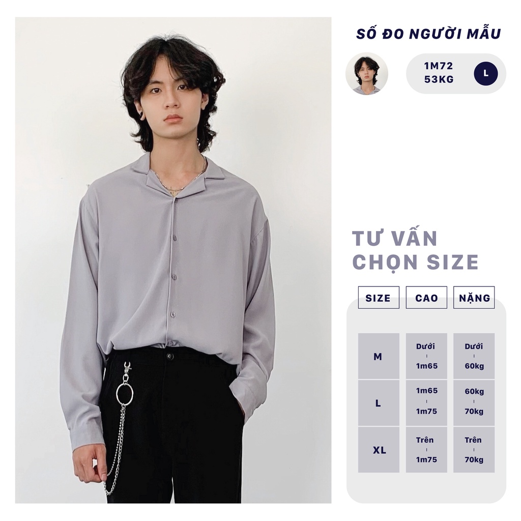 Áo sơ mi local brand Pijama dài tay City Cycle vải đũi form rộng nam nữ oversize unisex